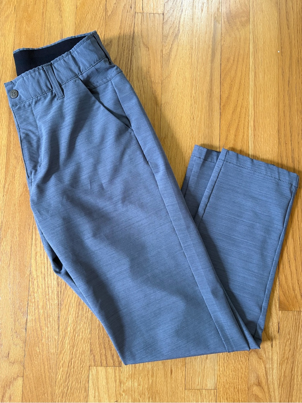 BYLT Basics Men's Slate/gray Stretch Chinos